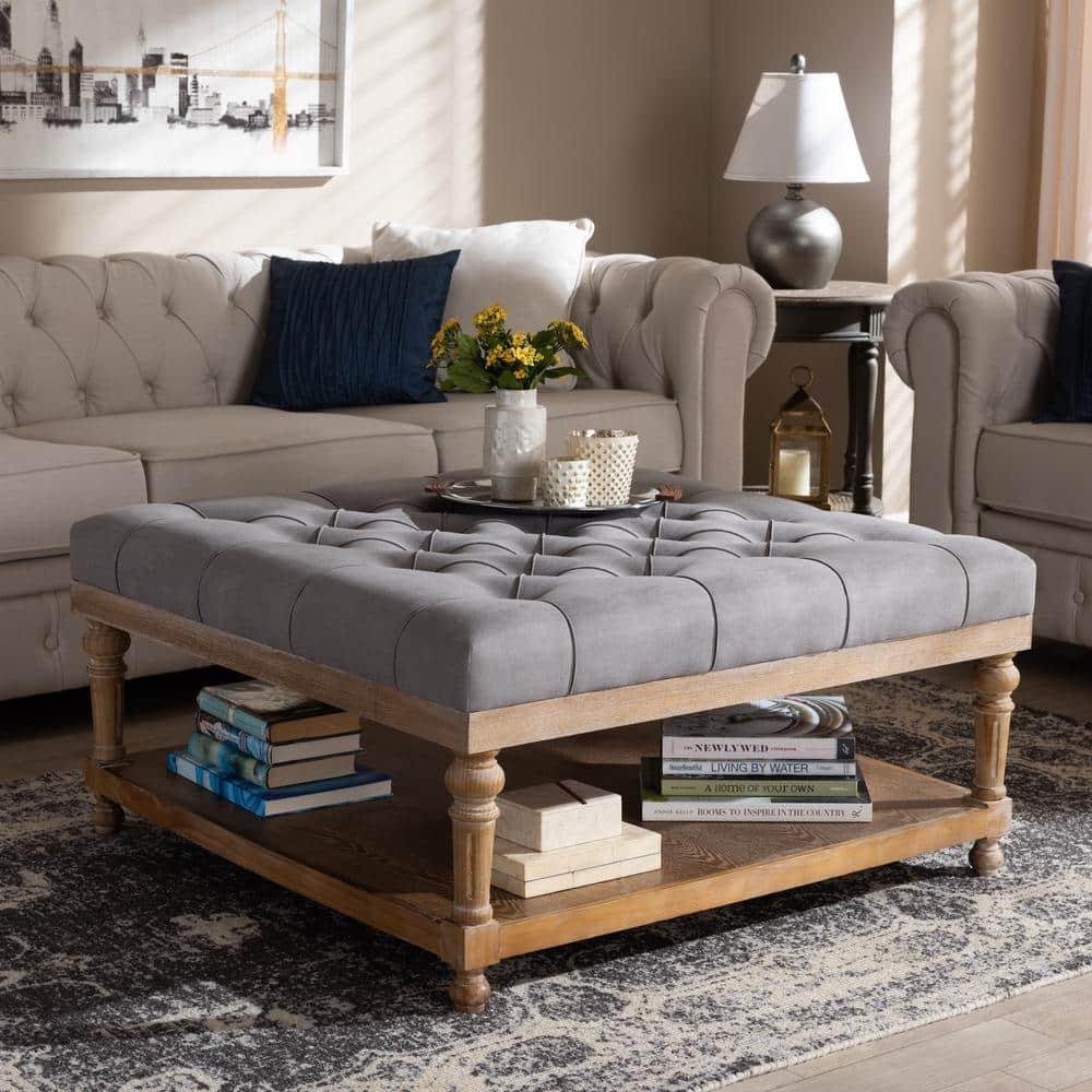 One Allium Way® Ora Upholstered Ottoman