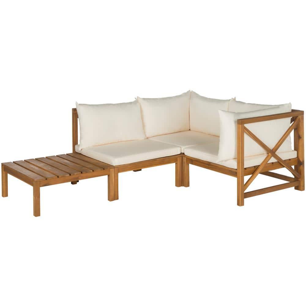Lynwood Sectional - Indoor/Outdoor - PAT6713 - Natural/Beige - Safavieh