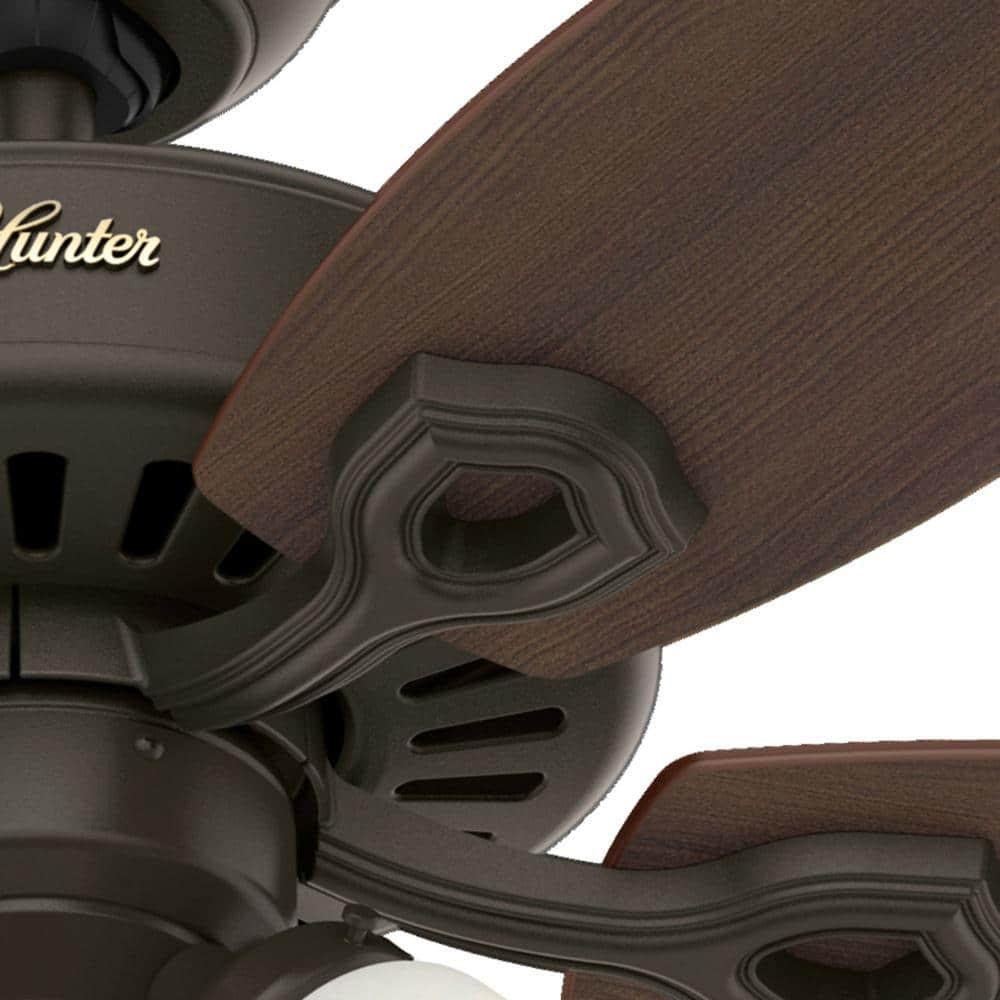 42" Builder 5 - Blade Standard Ceiling Fan with Pull Chain and Light Kit Included