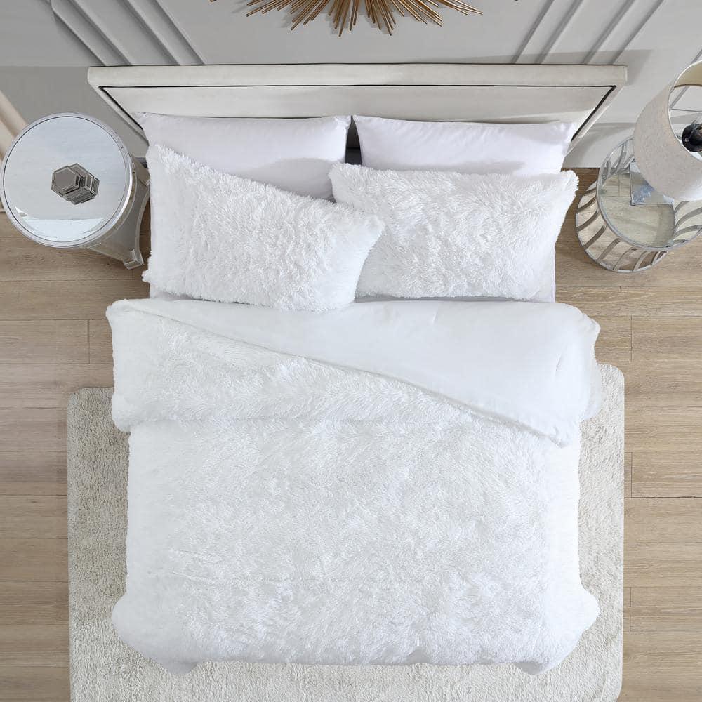 Juicy Couture Juicy Couture Shaggy Faux Fur Comforter & Shams Bedding Sets
