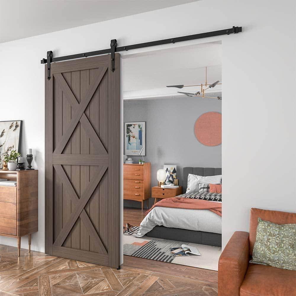 Lazio Sliding Standard Single Barn Door Hardware Kit