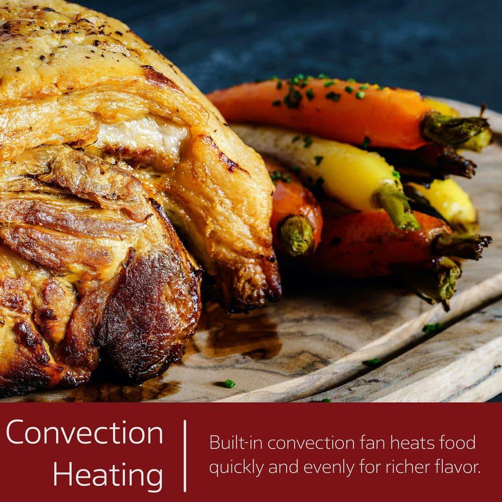 MegaChef 45L Electric French Door Rotisserie Convection Counter Top Oven