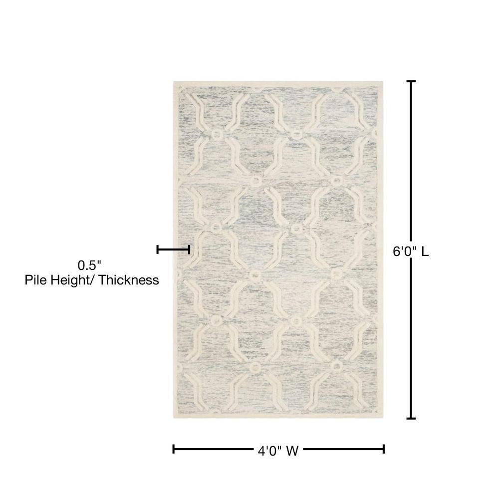 Cambridge CAM728 Hand Tufted Area Rug  - Safavieh