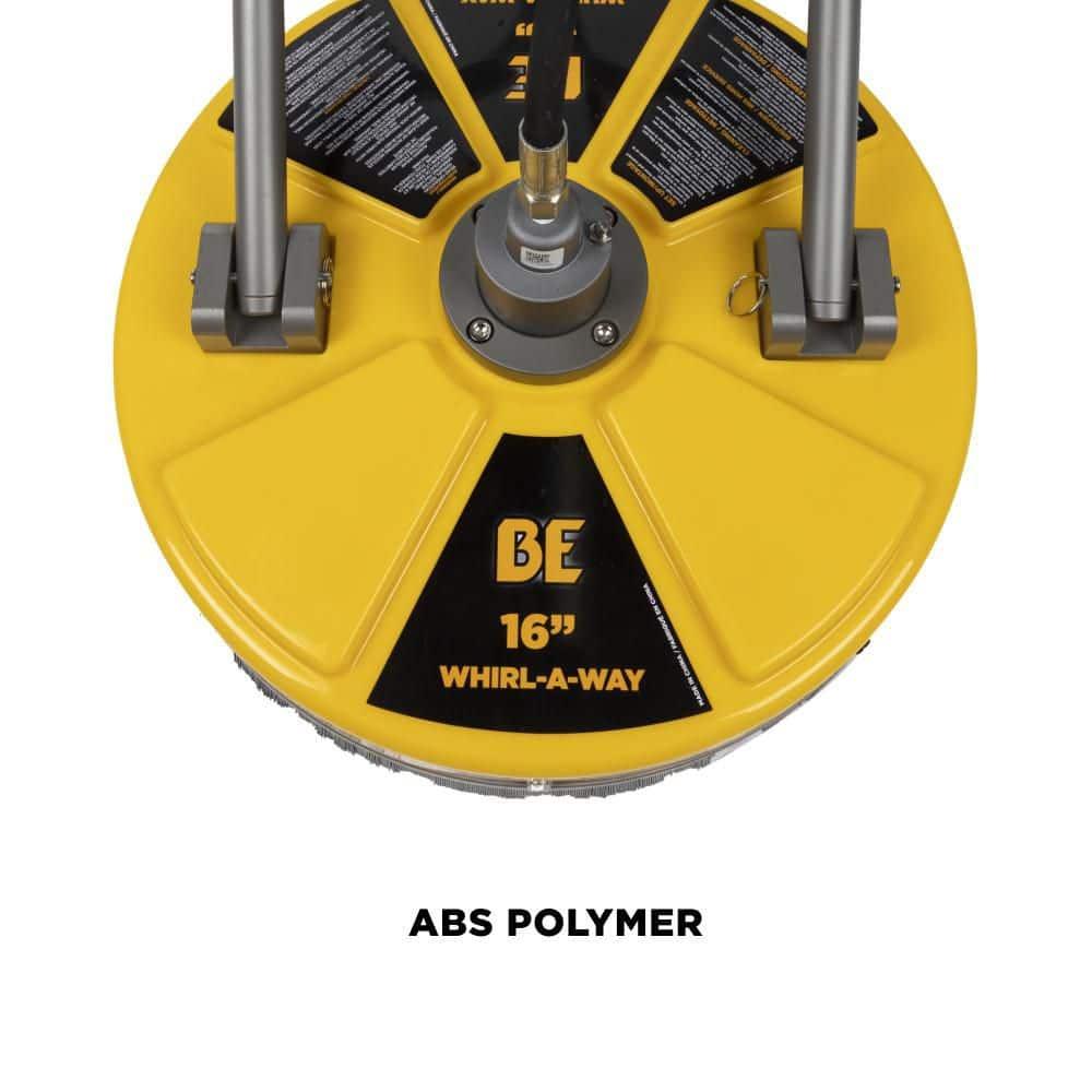 16 in. Whirl-A-Way Commercial Pressure Washer Surface Cleaner