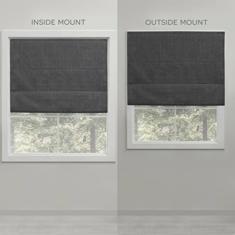 Amalgamated Textiles Exclusive Home Acadia 100% Blackout Roman Shade