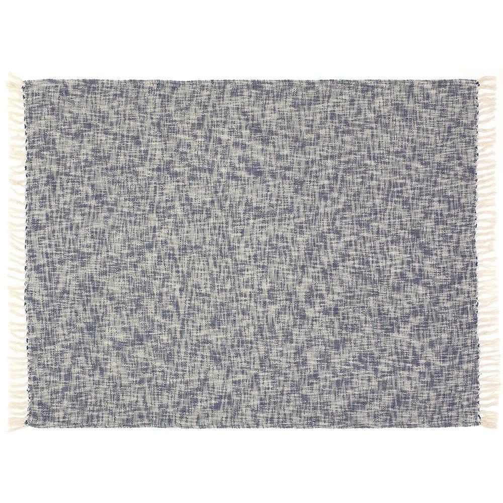 Handmade Solid 100% Cotton Woven Throw Blanket