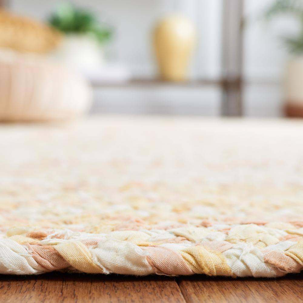 Highland Dunes Bendooragh Hand-Braided Jute Natural Area Rug