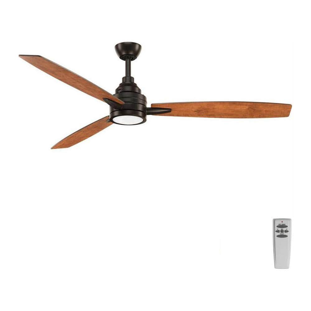 Gaze Collection 60" LED Three-Blade Ceiling Fan