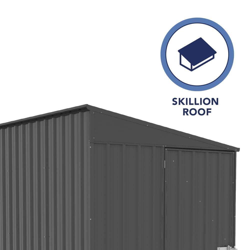 Absco Durango Galvanized Steel Storage Shed