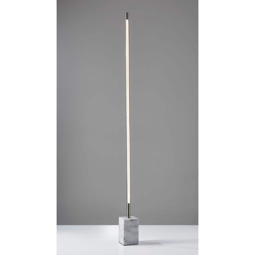Modern LED Marble Floor Lamp (65")