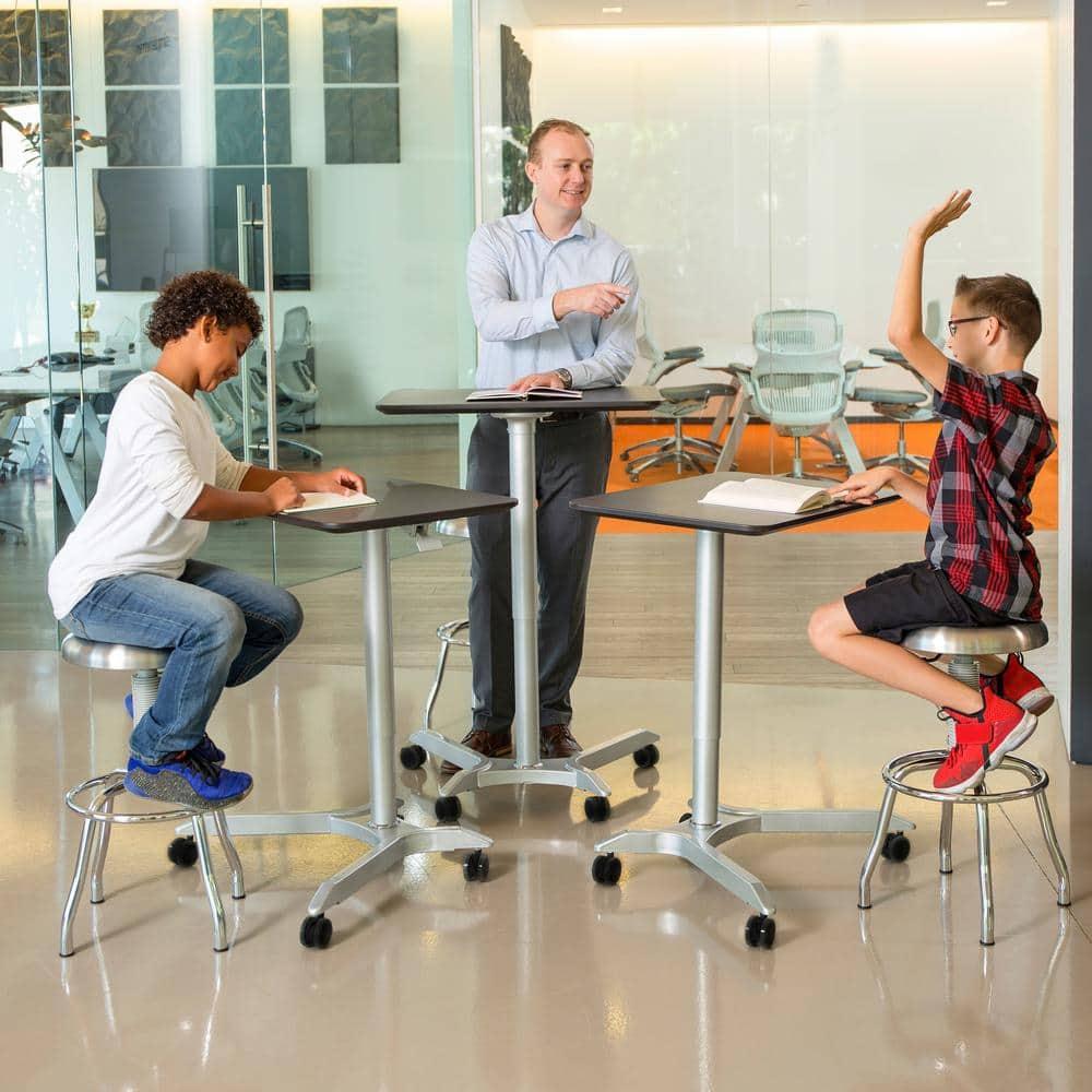 Seville Classics AIRLIFT® airLIFT 28" W Adjustable Height Rolling Laptop Desk Stand