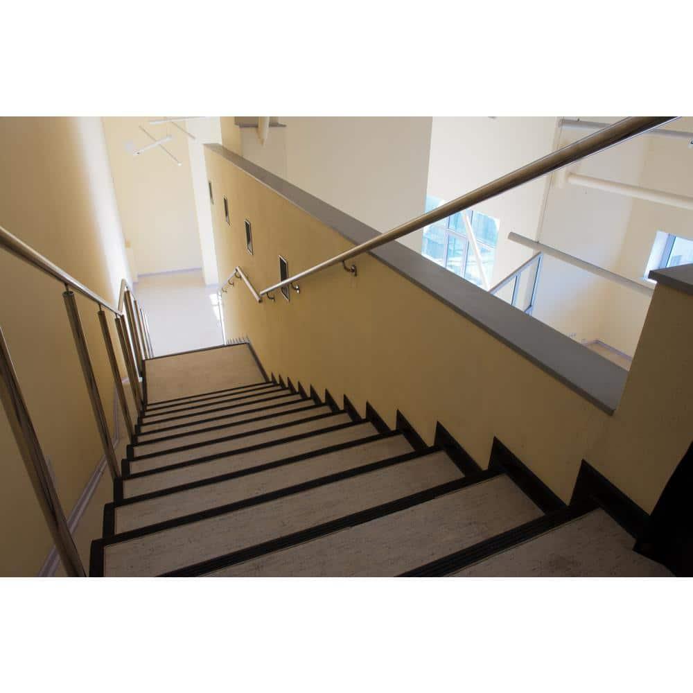 3-1/8 in. (80 mm) Oil-Rubbed Bronze General-Duty Zamak Handrail Bracket for Flat Bottom Handrail