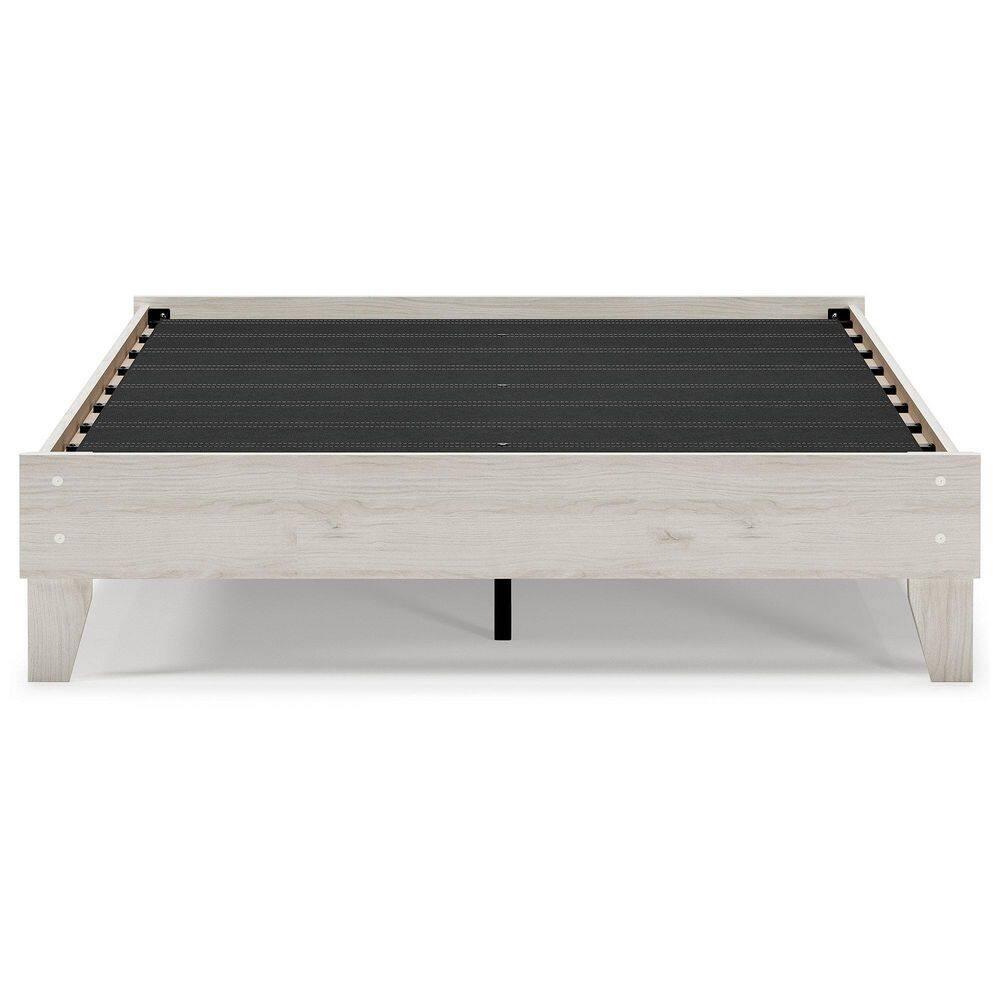 Queen Socalle Platform Bed Natural - Signature Design by Ashley