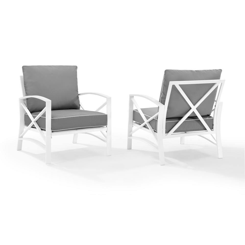Crosley 2pc Kaplan Outdoor Patio Chair Set