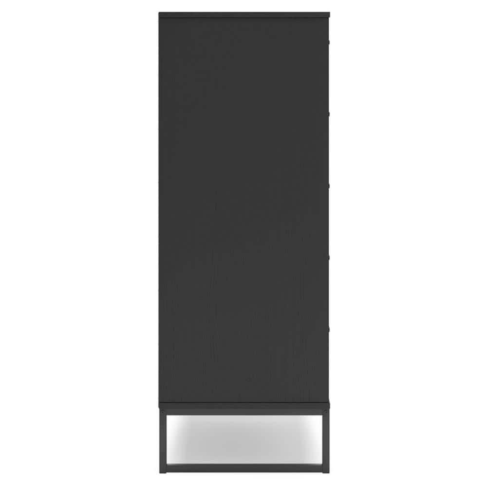 Signature Design by Ashley Socalle 5 Drawer Dresser, Black
