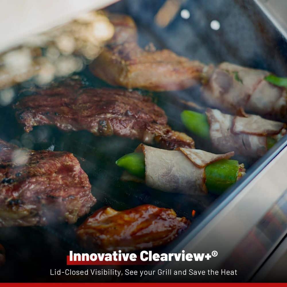 Monument Grills Mesa 415BZ,4-Burner Liquid Propane Infrared Gas Grill with Side Burner and Cabinet, 62,000 BTU – Perfect for Family BBQs