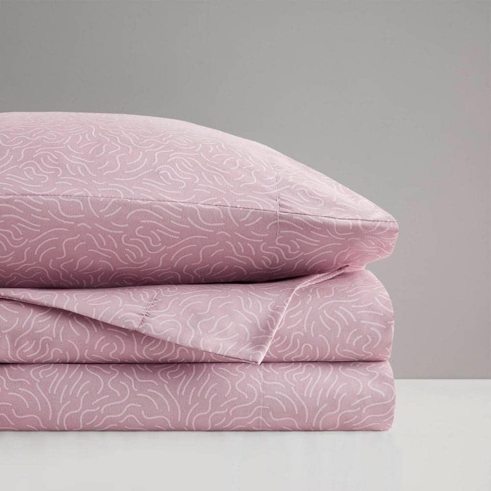 Madison Park Essentials 100% Cotton 200TC Printed Sheet Set