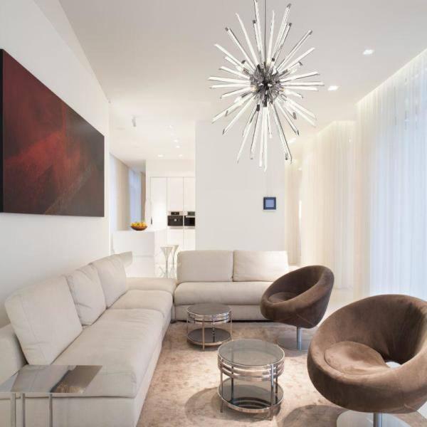 10 Light Chandelier In Modern Style 41.5 Inches Wide By 39 Inches High Z-Lite 4003-10Ch
