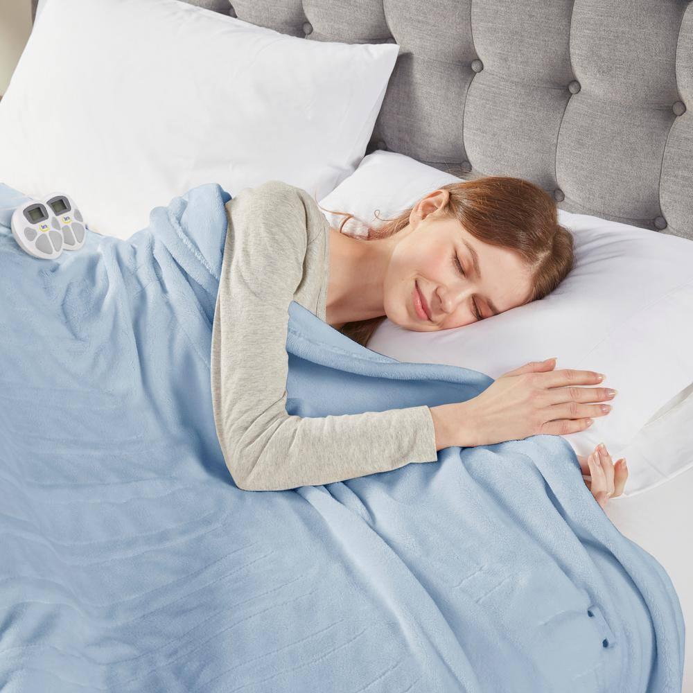 Serta Plush Heated Blanket