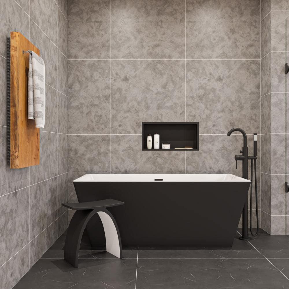 Adhesive Stainless Steel Shower Shelf