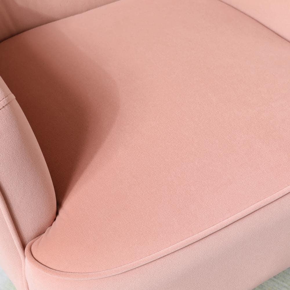 Cleo 26" Wide Contemporary Chair with Recessed Arms