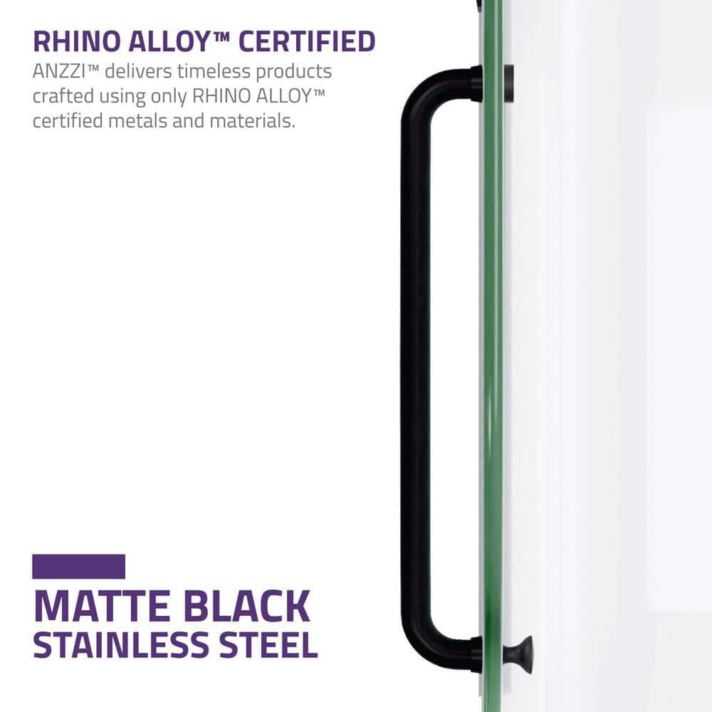 Vensea Series 31.5" W x 56" Pivot Frameless Tub Door