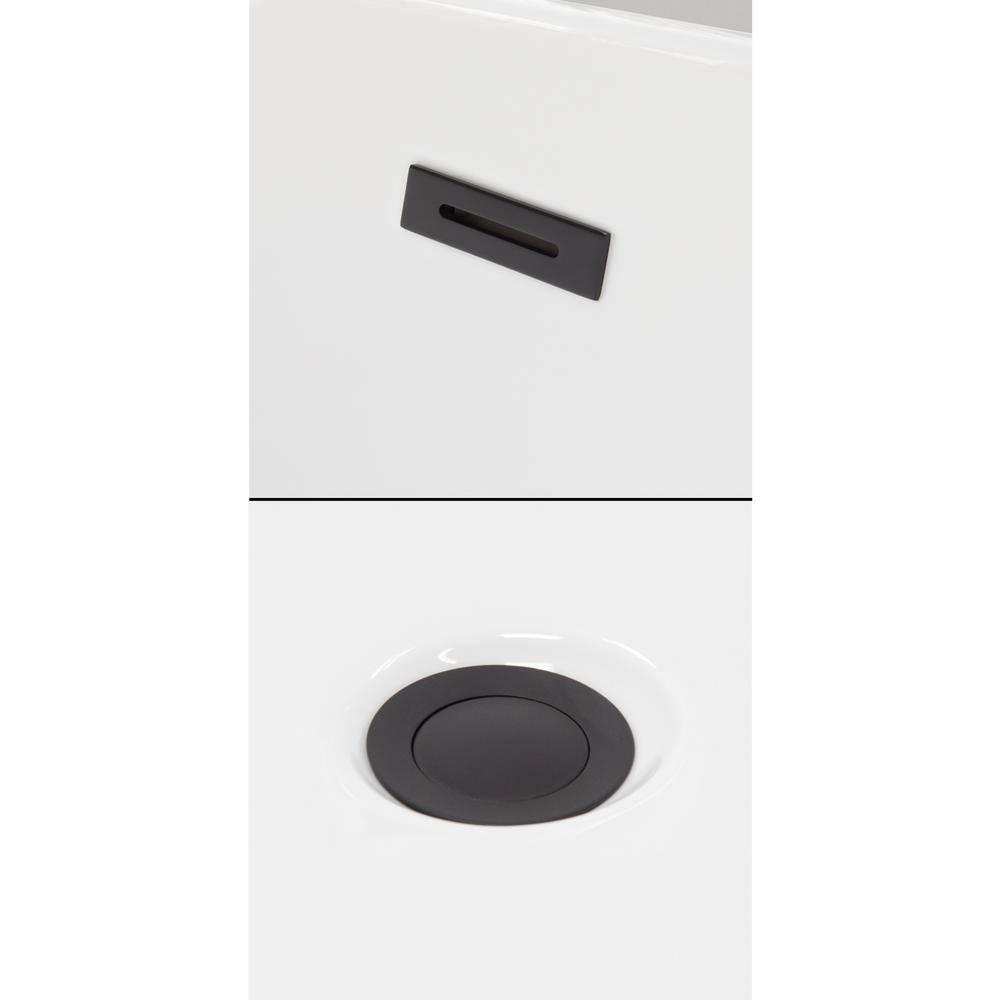 Soho 72'' x 31'' Freestanding Soaking Acrylic Bathtub