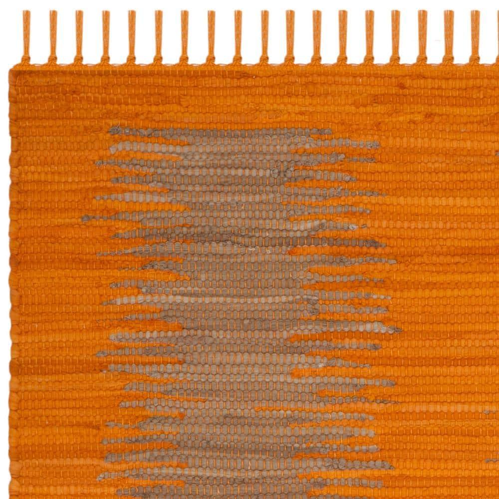 Montauk MTK718 Hand Woven Indoor Accent Rug - Orange - 3'x5' - Safavieh.