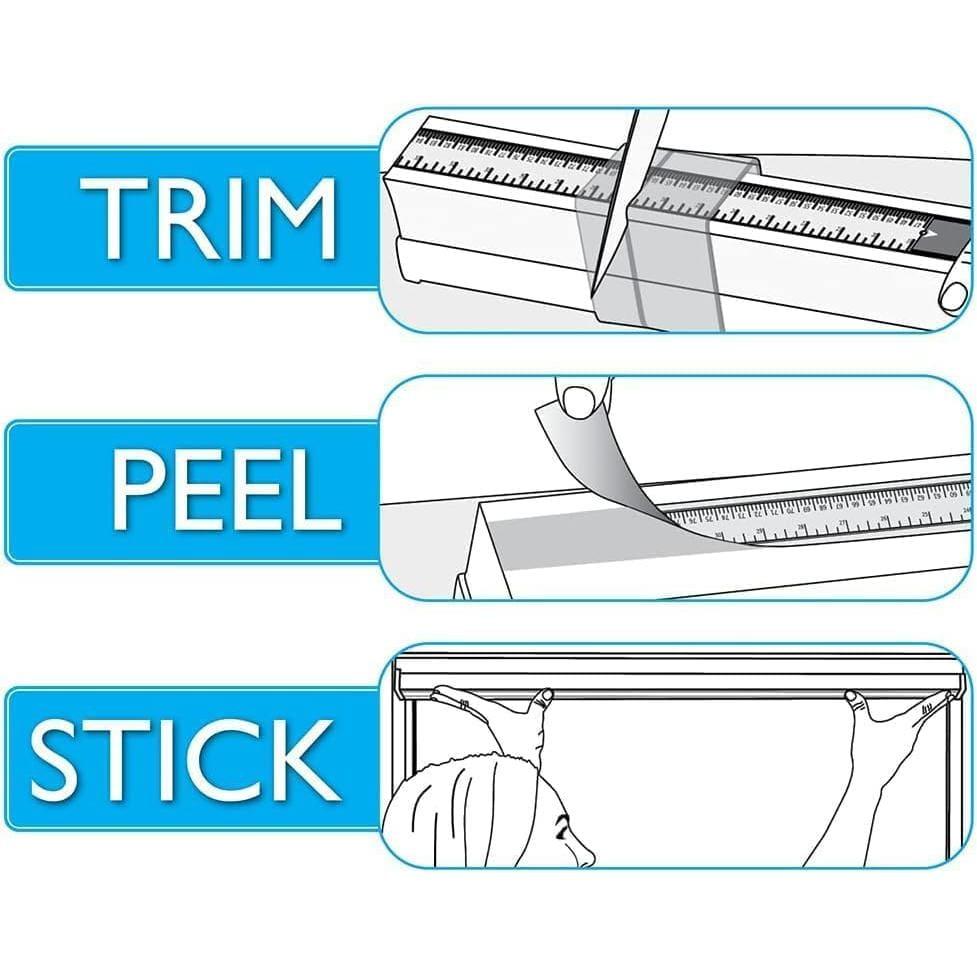 Redi Shade No Tools Easy Lift Trim-at-Home Cordless Cellular Blackout Fabric Shade Natural, 60 in x 64 in, (Fits windows 43 in - 60 in)