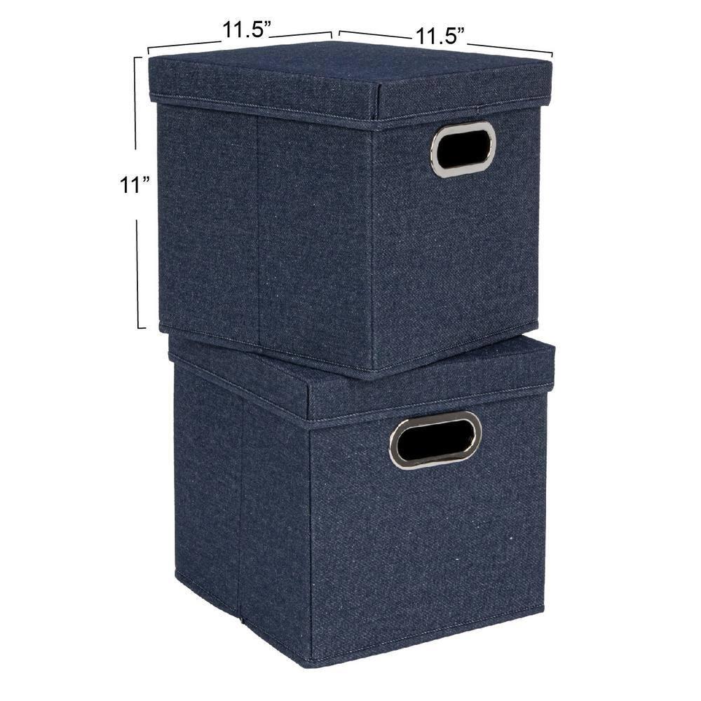 Household Essentials Household Essentials Fabric Bin (Set of 2)