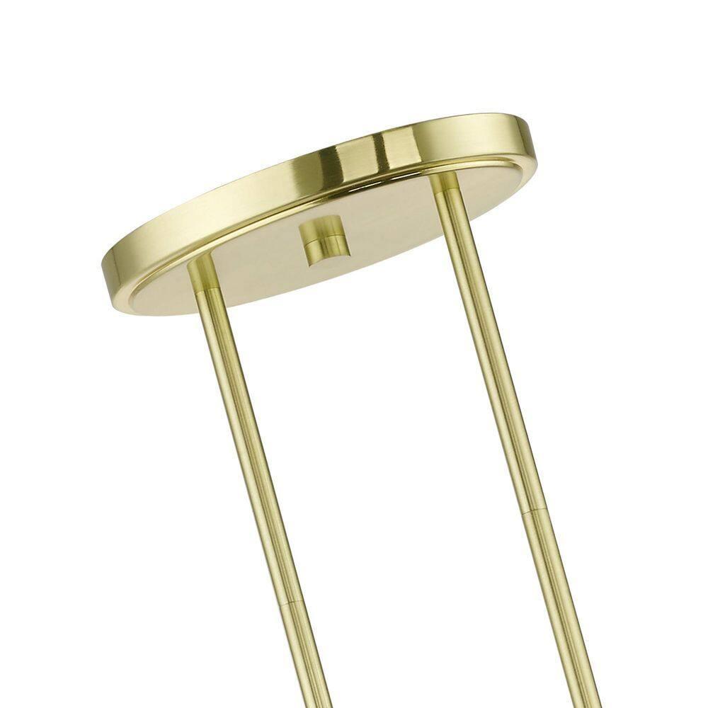 Livex Lighting Willow 4 - Light Chandelier in  Satin Brass