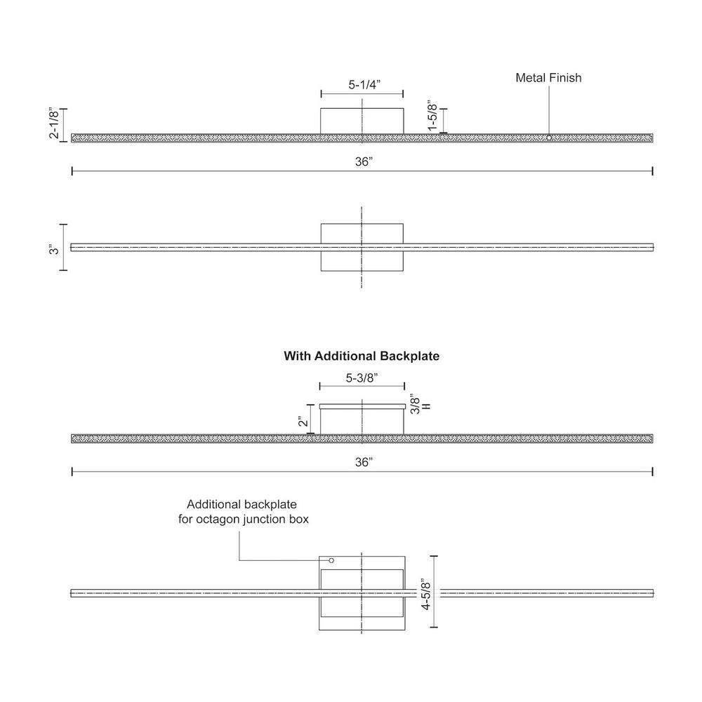 Vega Minor Dimmable LED Bath Bar