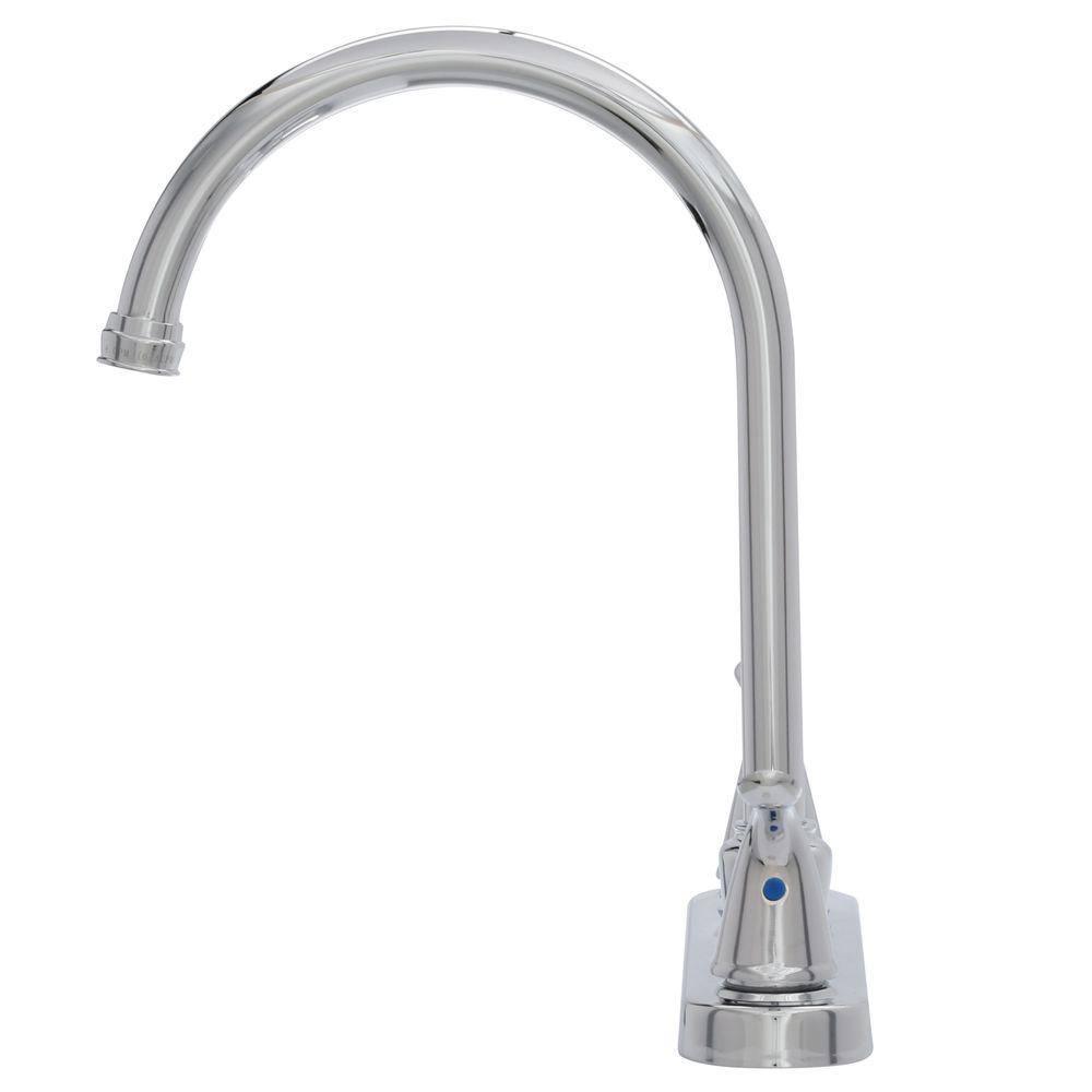 EZ-FLO 10201 High Arc Swivel Spout Kitchen Faucet, Two-Handle, Chrome