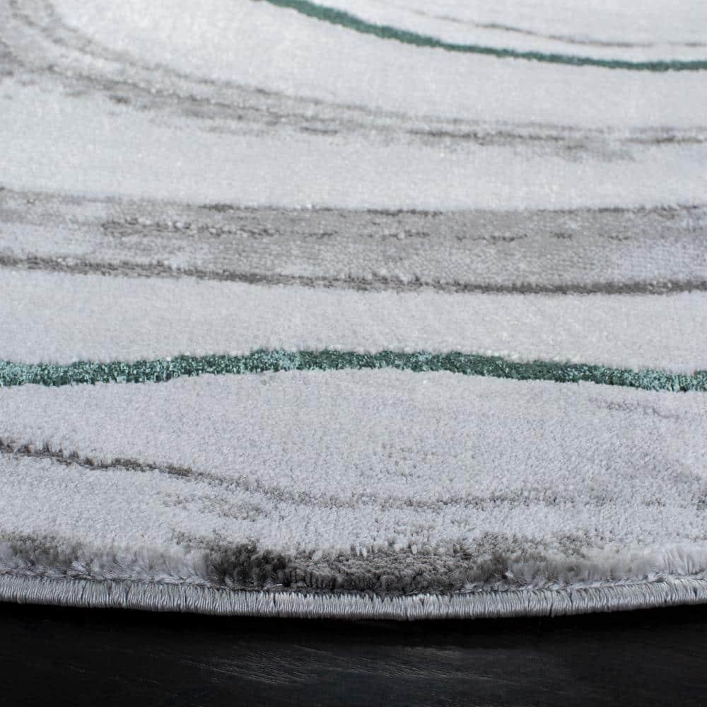 Craft CFT819 Loomed Indoor Area Rug - Grey/Green - 5'3"x7'6" - Safavieh