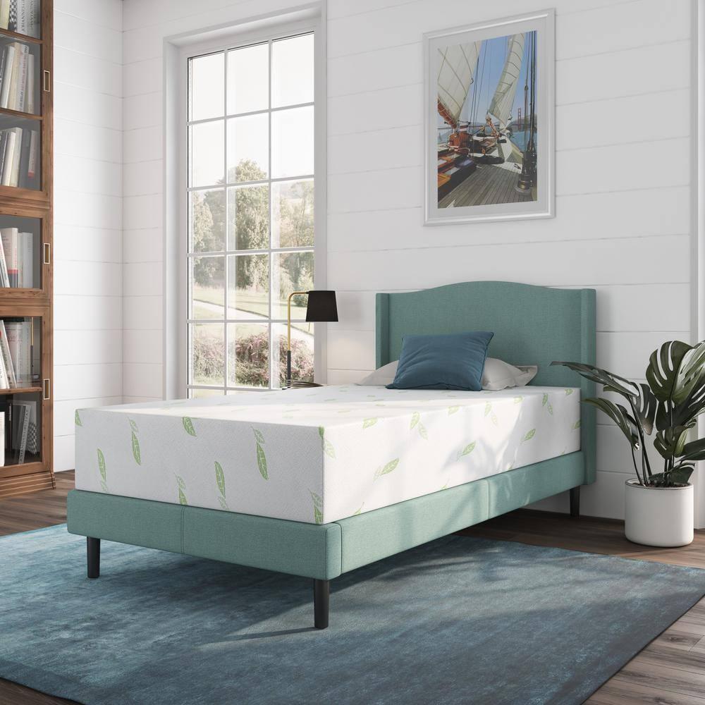 Anula Green Tea Memory Foam Mattress, Bed in a Box