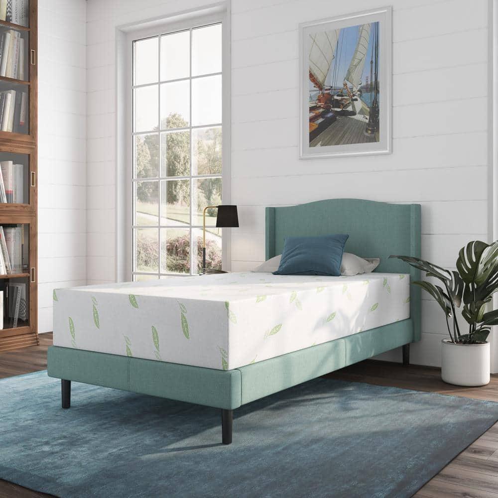 NapQueen Anula Green Tea Memory Foam Mattress, 12" Twin