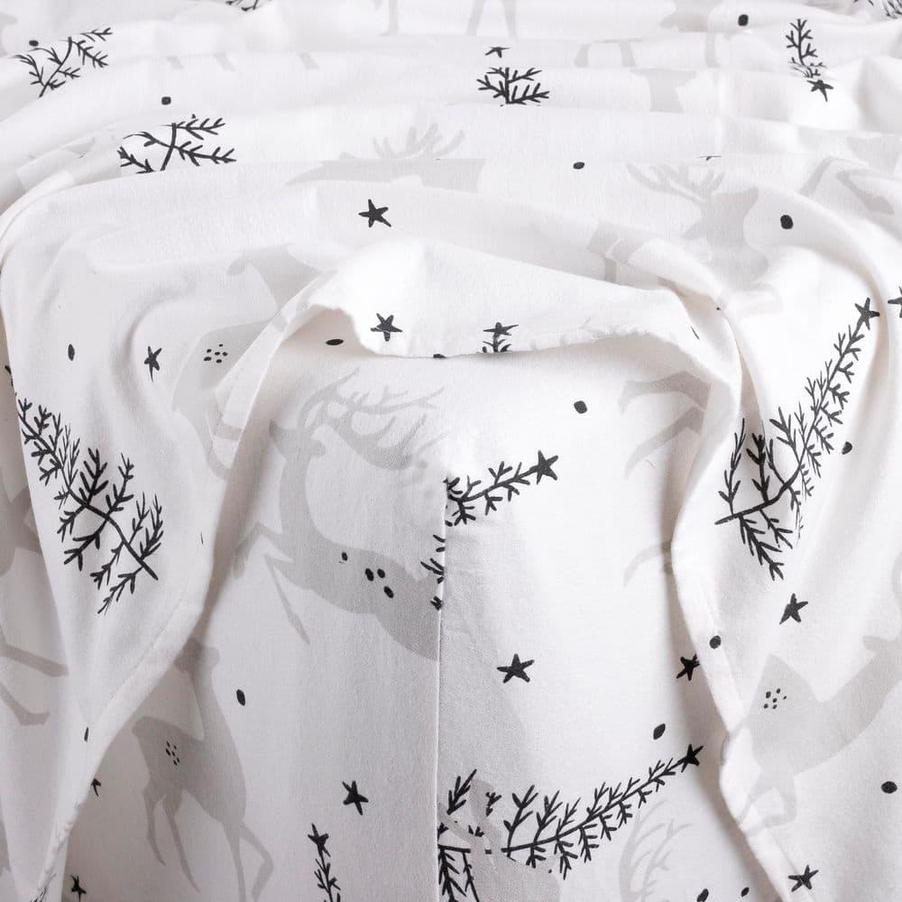 Kathy Ireland Home Kathy Ireland 100% Turkish Cotton Flannel Sheet Set