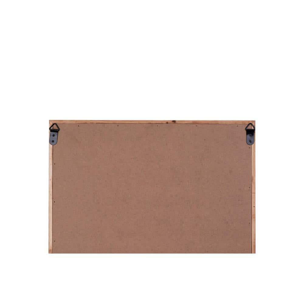 Creative Co-Op Donkey Wall Décor in Wood Frame