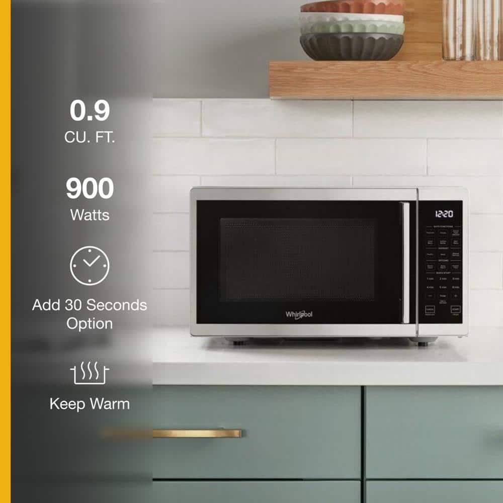 WHIRLPOOL WMC30309LS countertop microwave