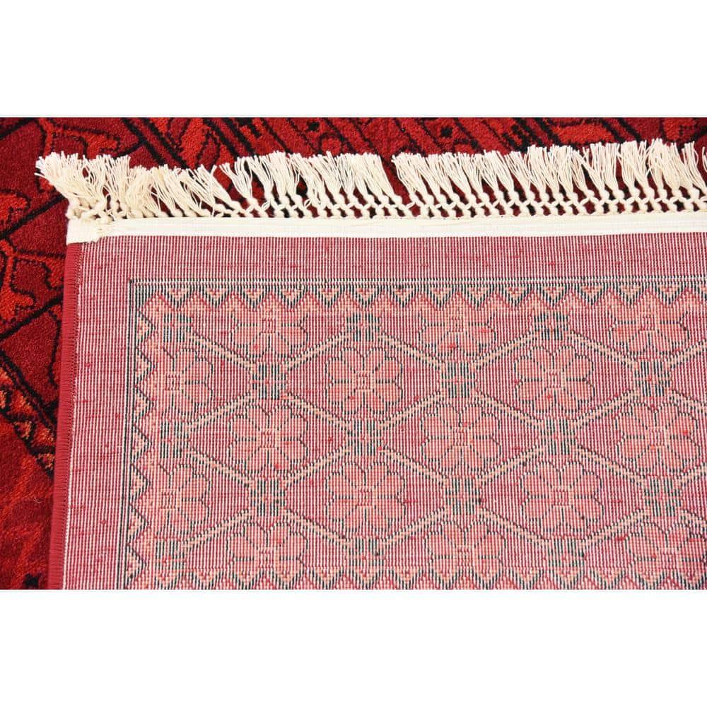 Tekke Roosevelt Red 5' 0 x 8' 0 Area Rug