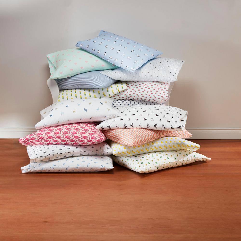 Full Printed Pattern Percale Cotton Sheet Set Avocado - Poppy & Fritz