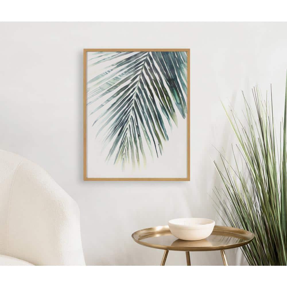 Kate & Laurel All Things Decor 16"x20" Gallery Tropical Modern Botanical Palm Print by The Creative Bunch Studio Gold