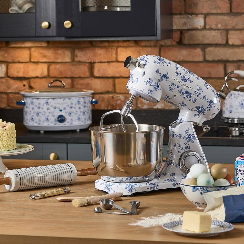 Laura Ashley 6L Diecast Stand Mixer Rose