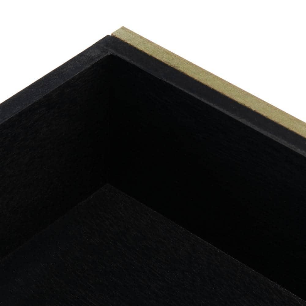 Estella 4 Drawer Console Table - Black - Safavieh