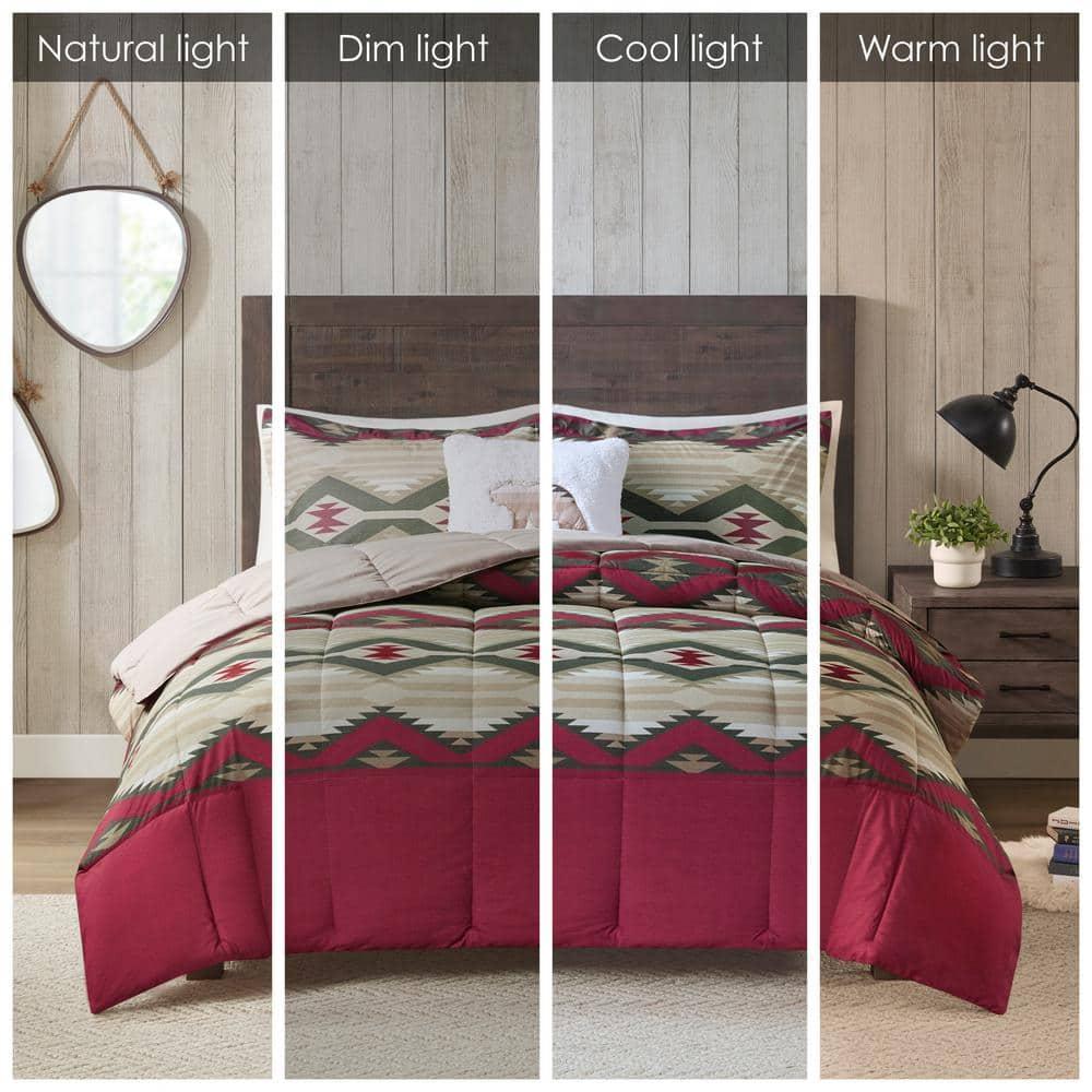 Woolrich Woolrich Emmet Creek Down Alternative Comforter Set with Throw Pillow