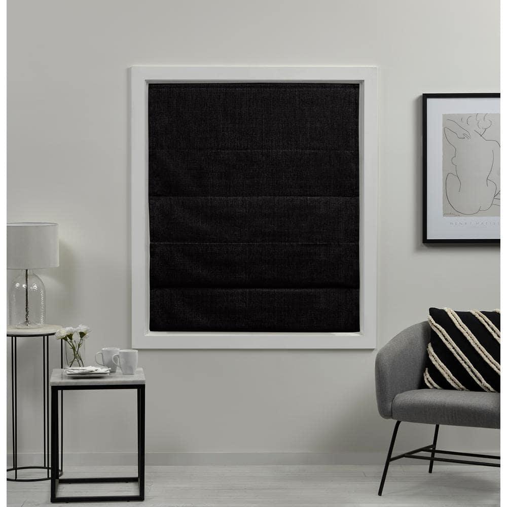 Amalgamated Textiles Exclusive Home Acadia 100% Blackout Roman Shade