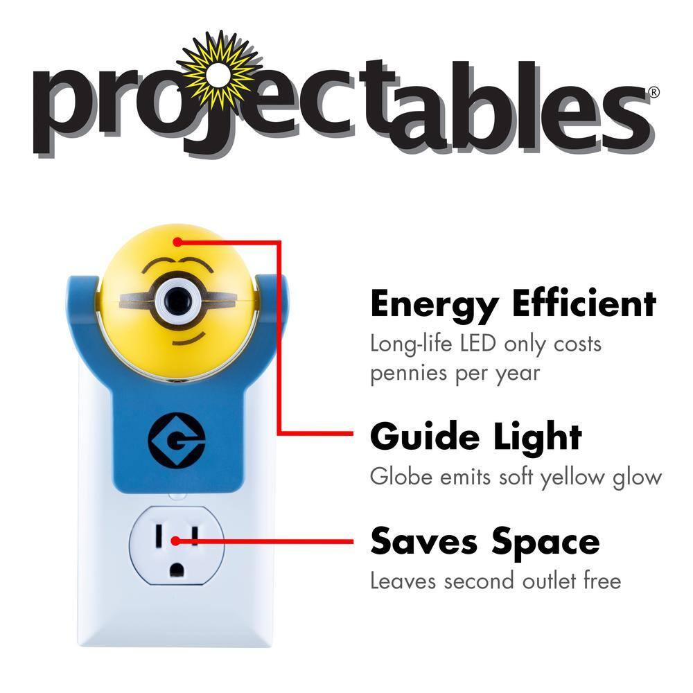 Projectables Minions LED Night Light, Plug-In, Light Sensing, 42029