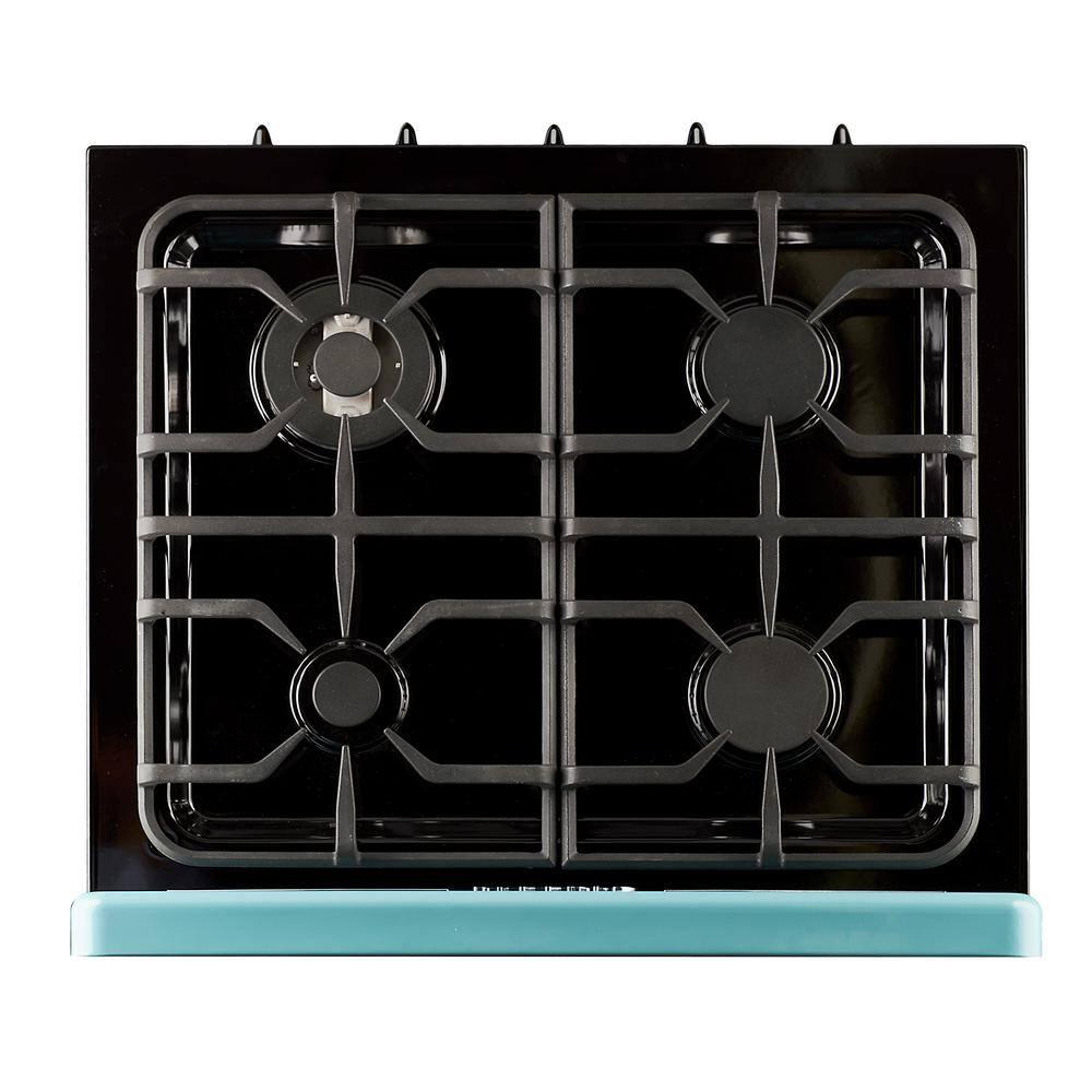 Unique Appliances Classic Retro 30" 4 burner 3.9 cu. ft. Freestanding Gas Range with Convection Oven UGP-30CR T