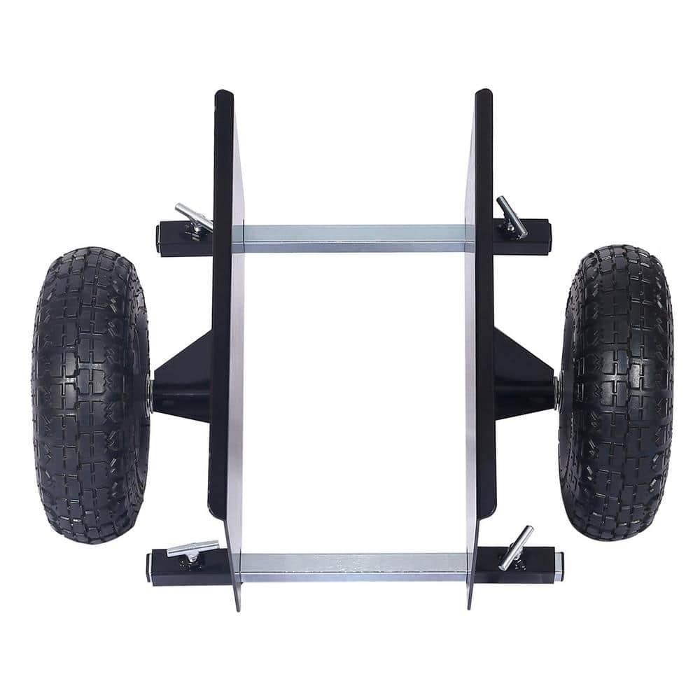 Holaki Heavy Duty Panel Dolly, Adjustable Panel Dolly, Pneumatic Wheels 600-Lb. Capacity Door Dollys with 10inch Pneumatic Wheels for Moving
