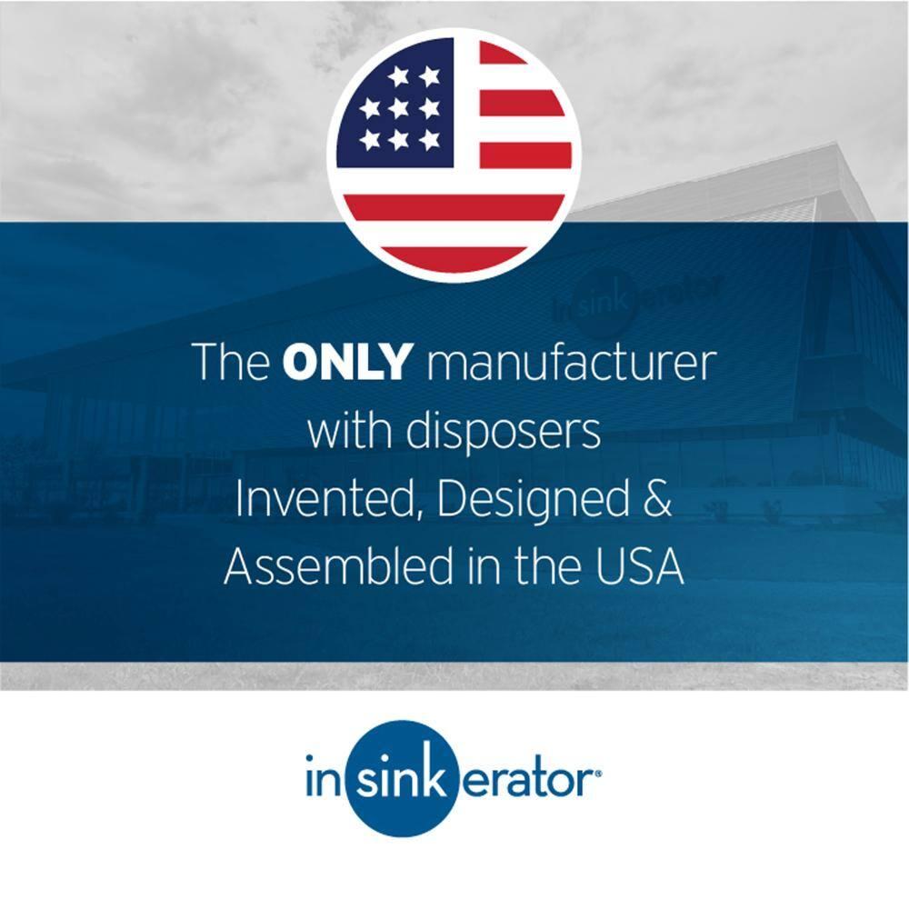 Badger 5XP 3/4 HP Continuous Feed Garbage Disposal